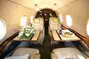 Private Light Jet Hawker 400XP Interior